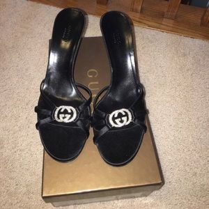 GUCCI RHINESTONE HEELS